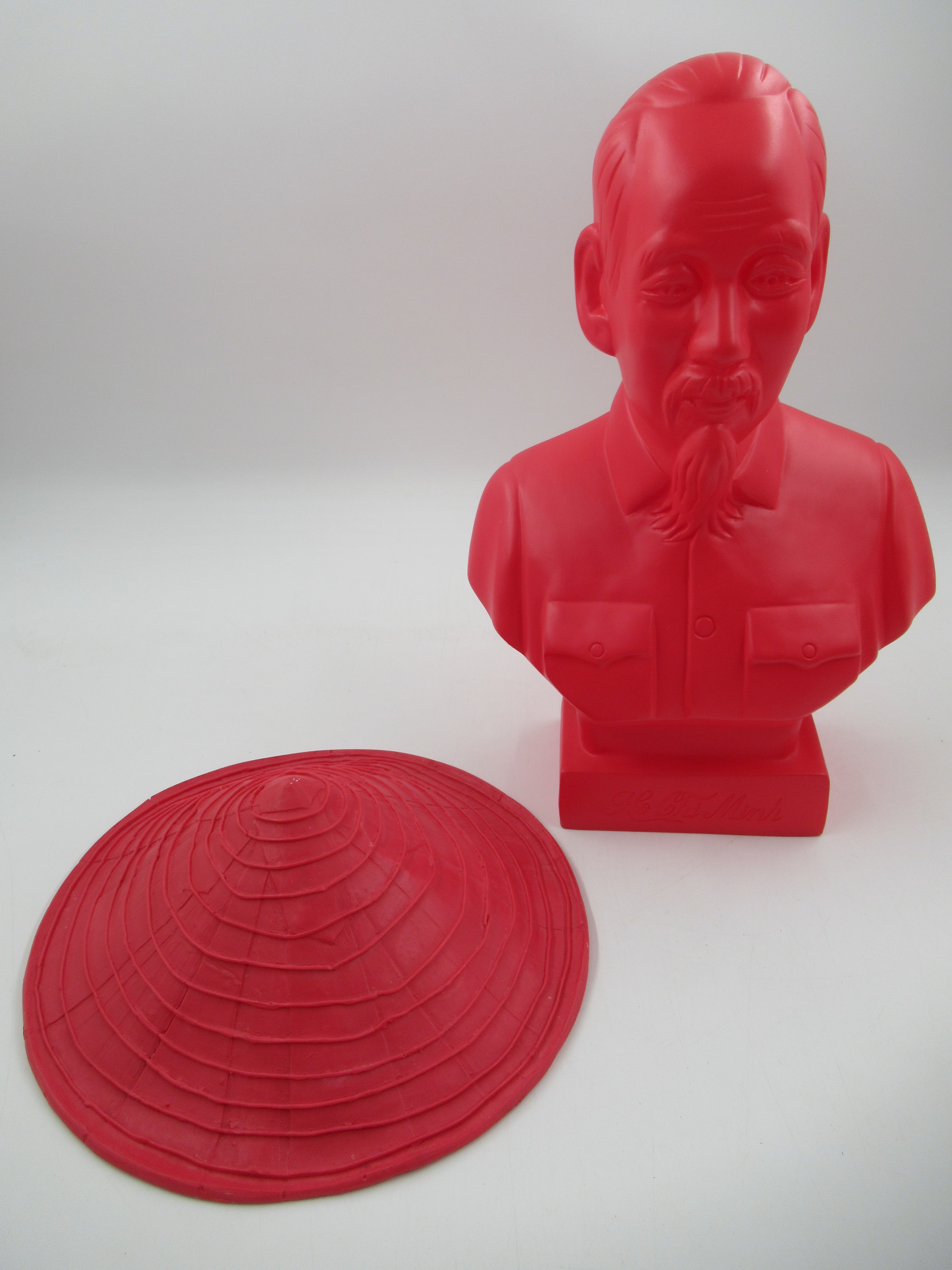 HO CHI MINH Red Bust - Kozik x Ultraviolence (2007) Wacko/Soap Plant Exclusive Limited Art Toy with Box